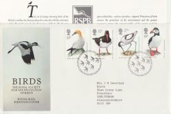 1989-01-17 Birds Stamps Bureau FDC (87973)