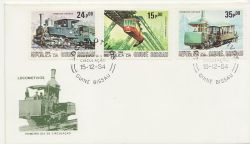 1984-12-15 Guinea Bissau Railway Stamps FDC (88018)