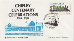1985-09-21 Australia $1.50 Puffin Billy Railway Letter (88048)