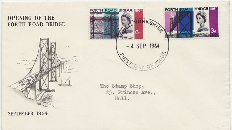 1964 Forth Road Bridge First Day Cover