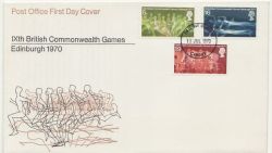 1970-07-15 Commonwealth Games Cardiff FDC (88321)