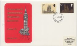 1973-09-12 Parliament Stamps Windsor FDC (88348)