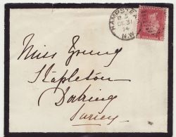 1874 Queen Victoria 1d Red used on Cover (88451)