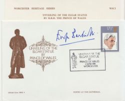 1981-06-02 Elgar Statue Unveiling Signed ENV (88501)
