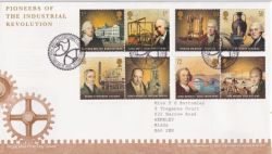 2009-03-10 Industrial Revolution Stamps T/House FDC (88567)