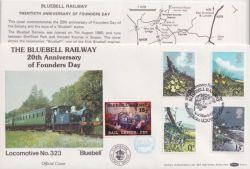 1979-03-21 Flowers RHDR 8 Bluebell Official FDC (88749)