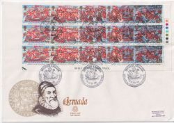 1988-07-19 Armada T/L Stamps Effingham FDC (88816)