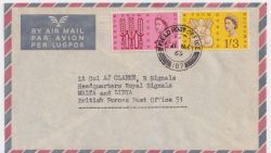1963-03-21 Freedom From Hunger Stamps FPO cds FDC (88830)