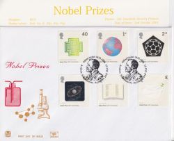 2001-10-02 Nobel Prizes Stamps Ardeer Stevenston FDC (88884)
