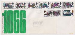 1966-10-14 Battle of Hastings Stamps Hastings FDC (89055)