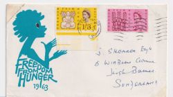 1963-03-21 Freedom From Hunger PHOS Stamps FDC (89081)