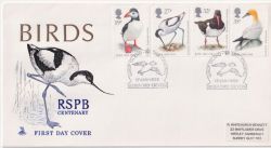 1989-01-17 Birds Stamps Lundy Island FDC (89104)