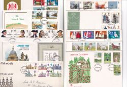 10 FOR A FIVER GB First Day Covers (89179)