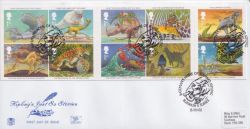 2002-01-15 Kipling Just So Stamps Burwash FDC (89235)