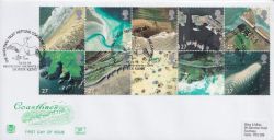 2002-03-19 Coastlines Stamps Dover FDC (89238)