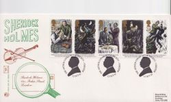 1993-10-12 Sherlock Holmes Stamps Chester FDC (89259)