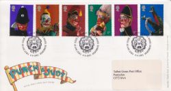 2001-09-04 Punch & Judy T/House FDC (89325)