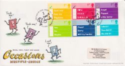 2003-02-04 Occasions Stamps Merry Hill FDC (89334)