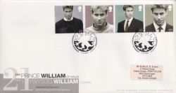 2003-06-17 Prince William Stamps Cardiff FDC (89361)