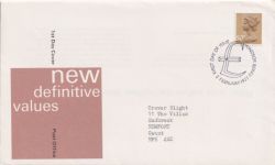 1977-02-02 50p Definitive Stamp WINDSOR FDC (89486)