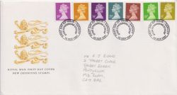 1991-09-10 Definitive Stamps Cardiff FDC (89496)