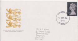 1986-09-02 £1.50 Definitive Stamp Rhondda FDC (89508)