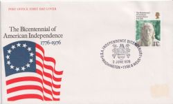 1976-06-02 American Independence Washington FDC (89542)