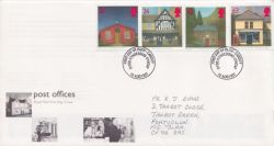 1997-08-12 Post Offices Stamps Cardiff FDC (89567)