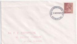 1978-11-01 CBI Conference Brighton Postmark (89677)