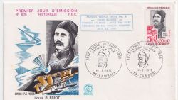 1972-07-01 France  Louis Bleriot Stamp FDC (89719)