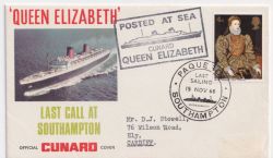 1968-11-15 Cunard Queen Elizabeth Last Sailing Souv (89746)