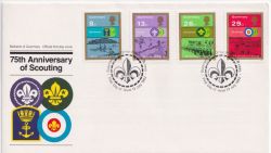 1982-07-13 Guernsey Scouting Stamps FDC (89748)