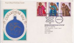 1972-10-18 Christmas Stamps Bethlehem FDC (89772)