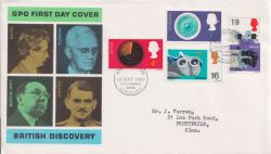 1967-09-19 British Discoveries Bureau FDC (89796)