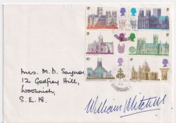 1969-05-28 Architecture William Mitchell Signed FDC (89848)