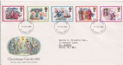 1982-11-17 Christmas Stamps St Albans FDC (89901)