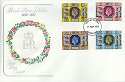 1972-10-18 Christmas Stamps FDC (8030)