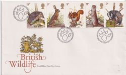 1977-10-05 British Wildlife Stamps Bureau FDC (90141)