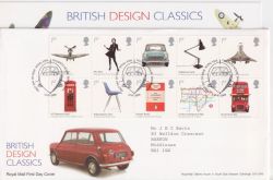 2009-01-13 British Design Classics Stamps T/House FDC (90275)