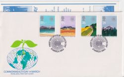 1983-03-09 Commonwealth Day  LONDON SW FDC (90373)