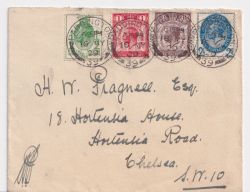 1929-05-16 PUC Low Value Stamps Used on Cover (90411)