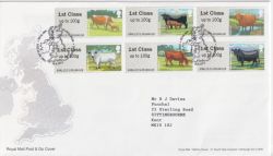 2012-09-28 Cattle Post & Go Stamps T/House FDC (90429)