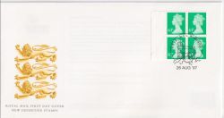1997-08-26 GR3 4 x 63p Booklet Stamps Windsor FDC (90459)