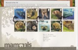 2010-04-13 Mammals Stamps T/House FDC (90521)