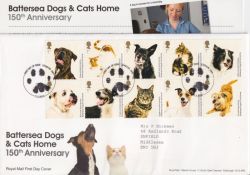 2010-03-11 Dogs and Cats Stamps London SW8 FDC (90530)