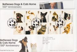 2010-03-11 Dogs and Cats Stamps T/House FDC (90531)