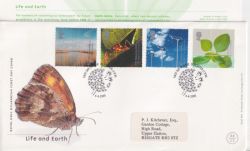 2000-04-04 Life and Earth Stamps Doncaster FDC (90576)