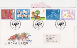 2002-03-05 Occasions Stamps Merry Hill FDC (90624)