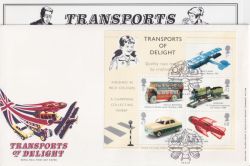 2003-09-18 Transports of Delight M/S TOYE FDC (90633)
