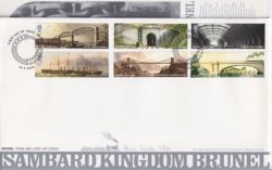 2006-02-23 Brunel Stamps Bristol FDC (90773)